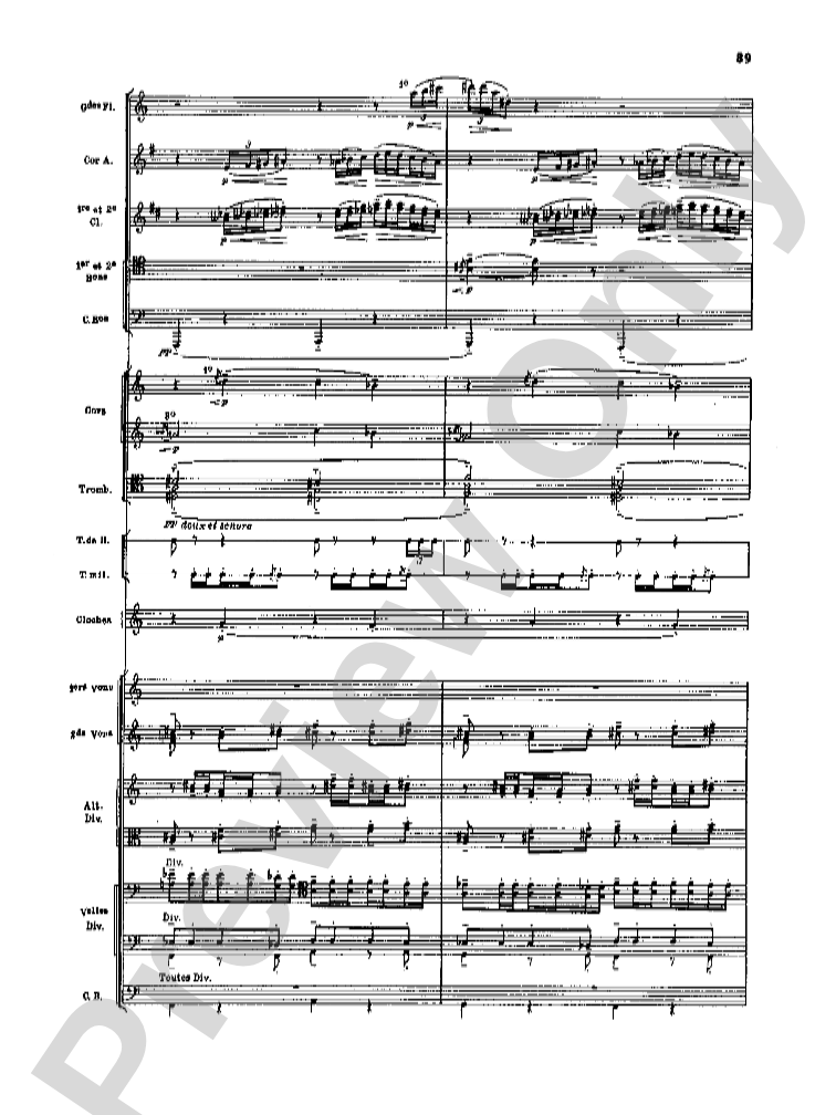 Debussy: Iberia (miniature orchestral score)