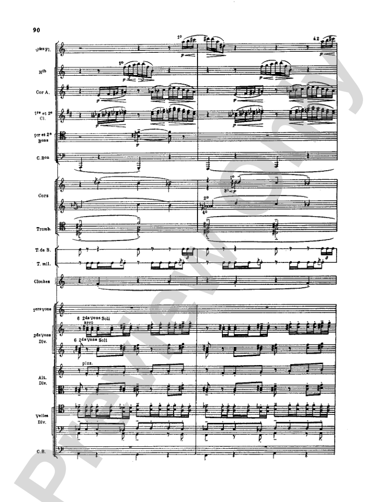 Debussy: Iberia (miniature orchestral score)
