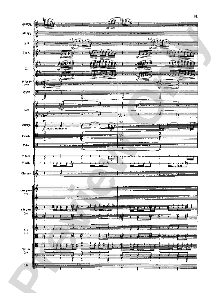 Debussy: Iberia (miniature orchestral score)