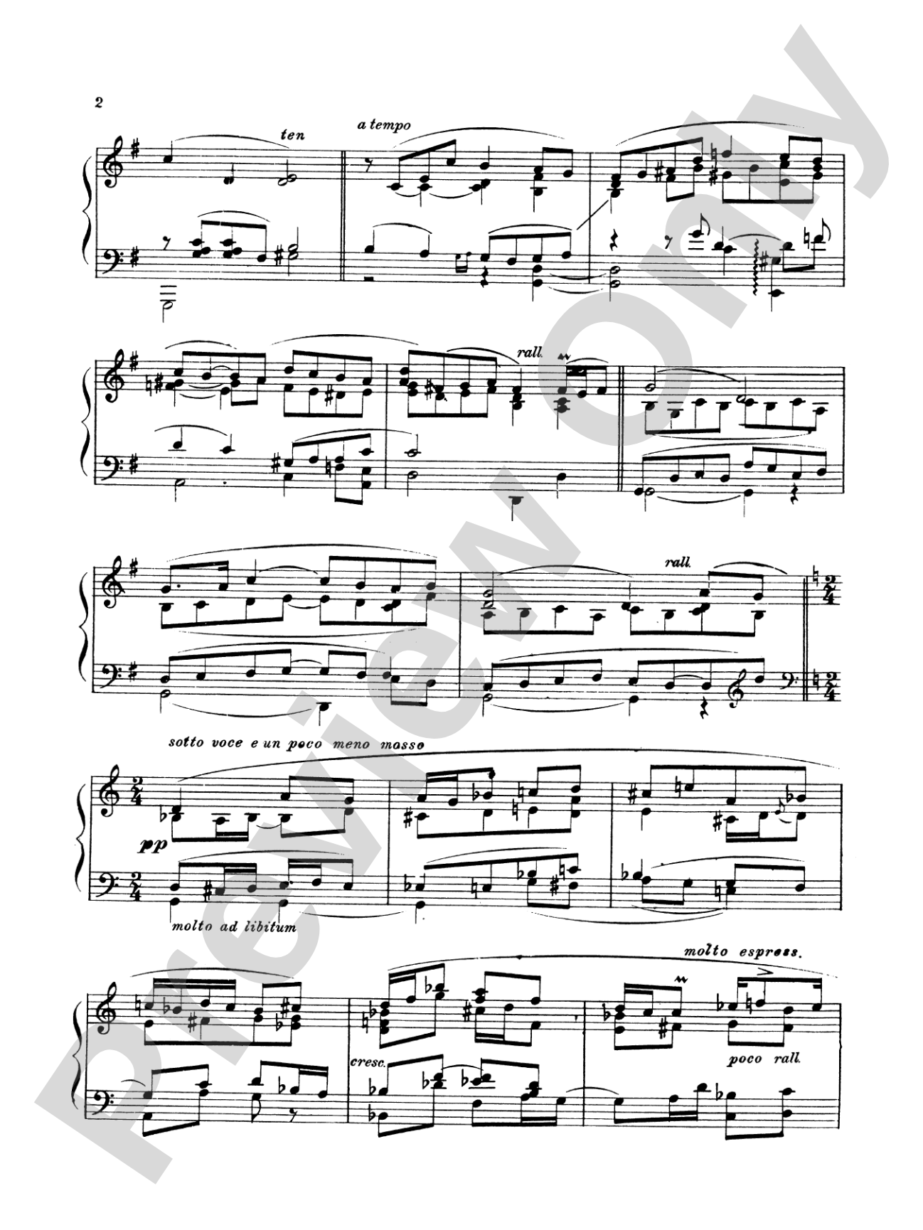 Granados: Escenas Poéticas: Piano