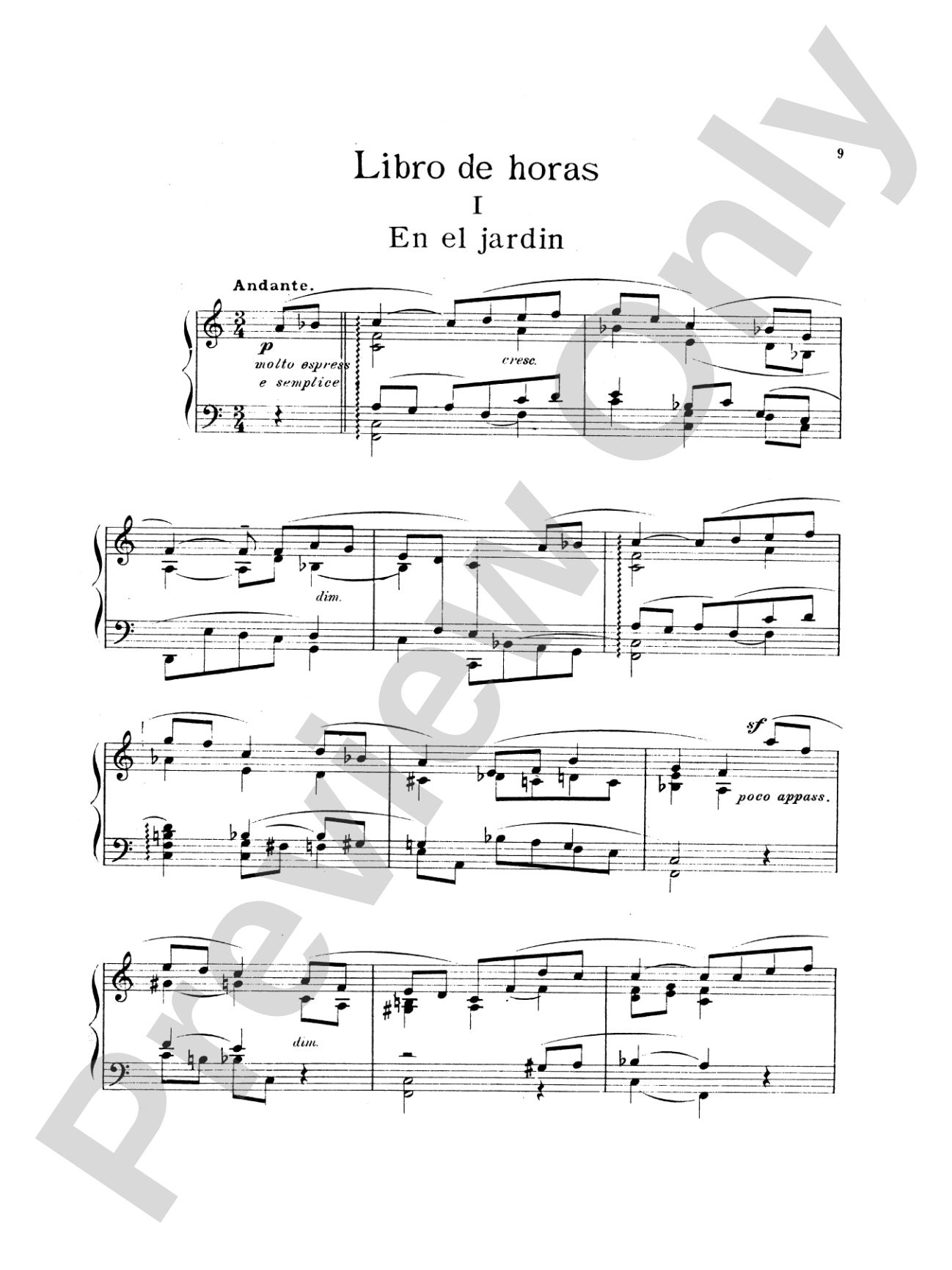 Granados: Escenas Poéticas