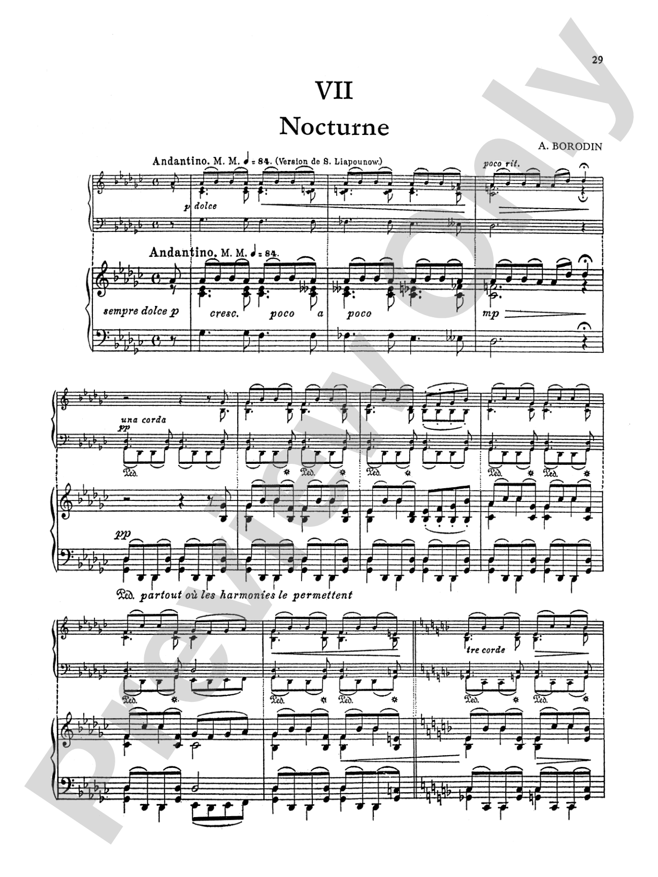 Borodin: Scherzo and Petite Suite