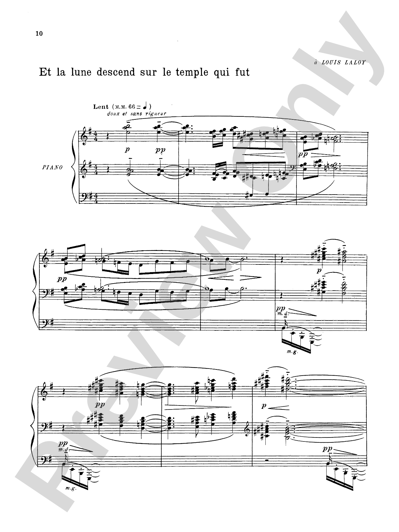 Debussy: Images (Volume II)