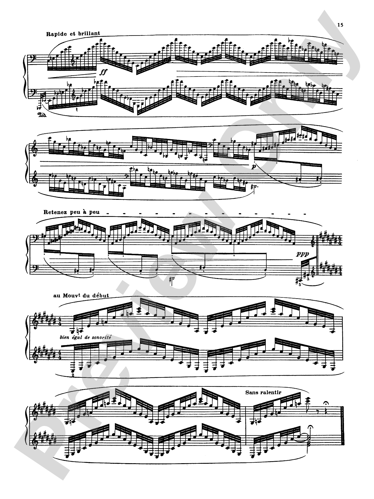 Ravel: Gaspard de la Nuit: Piano