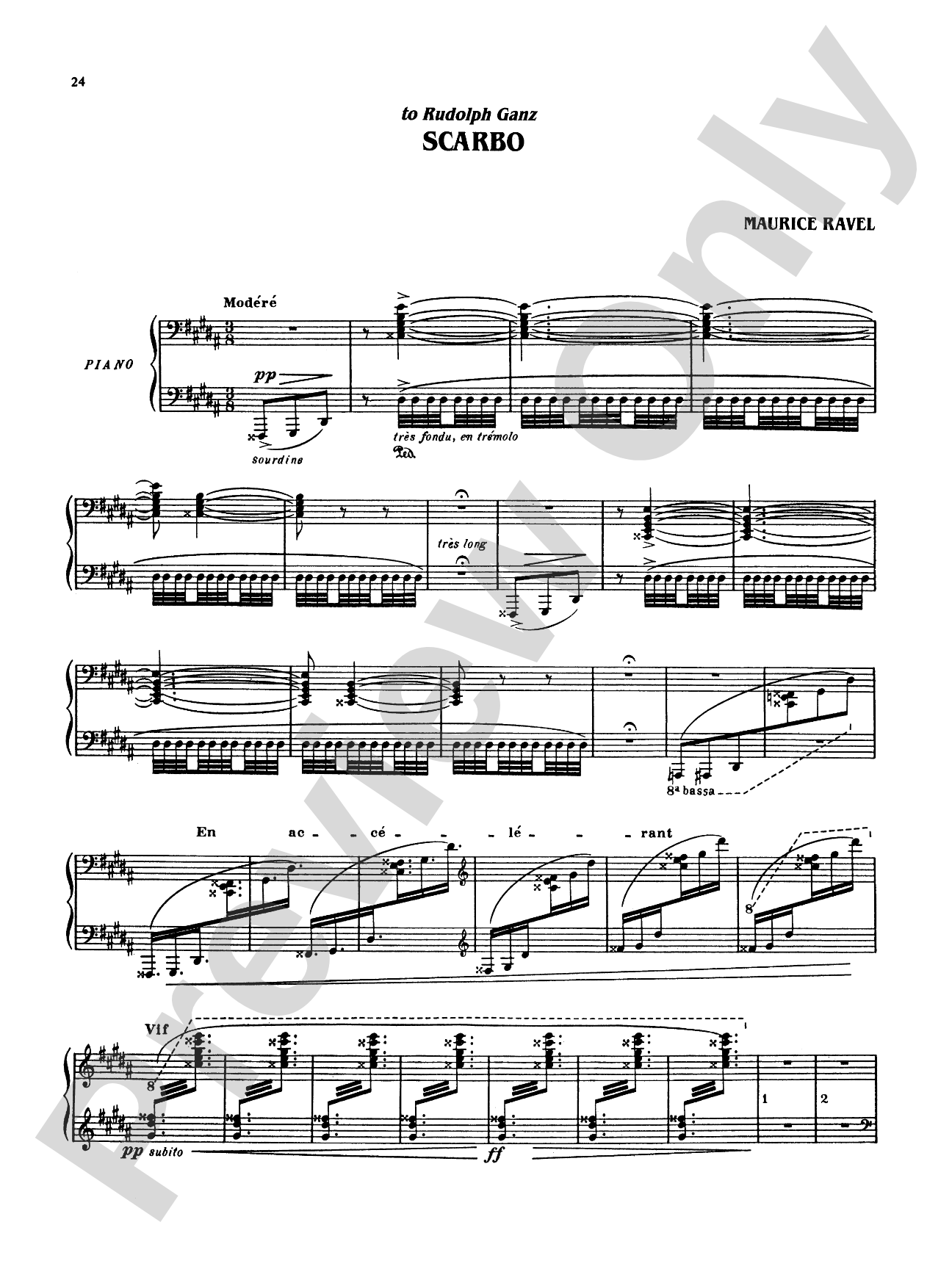 Ravel: Gaspard de la Nuit