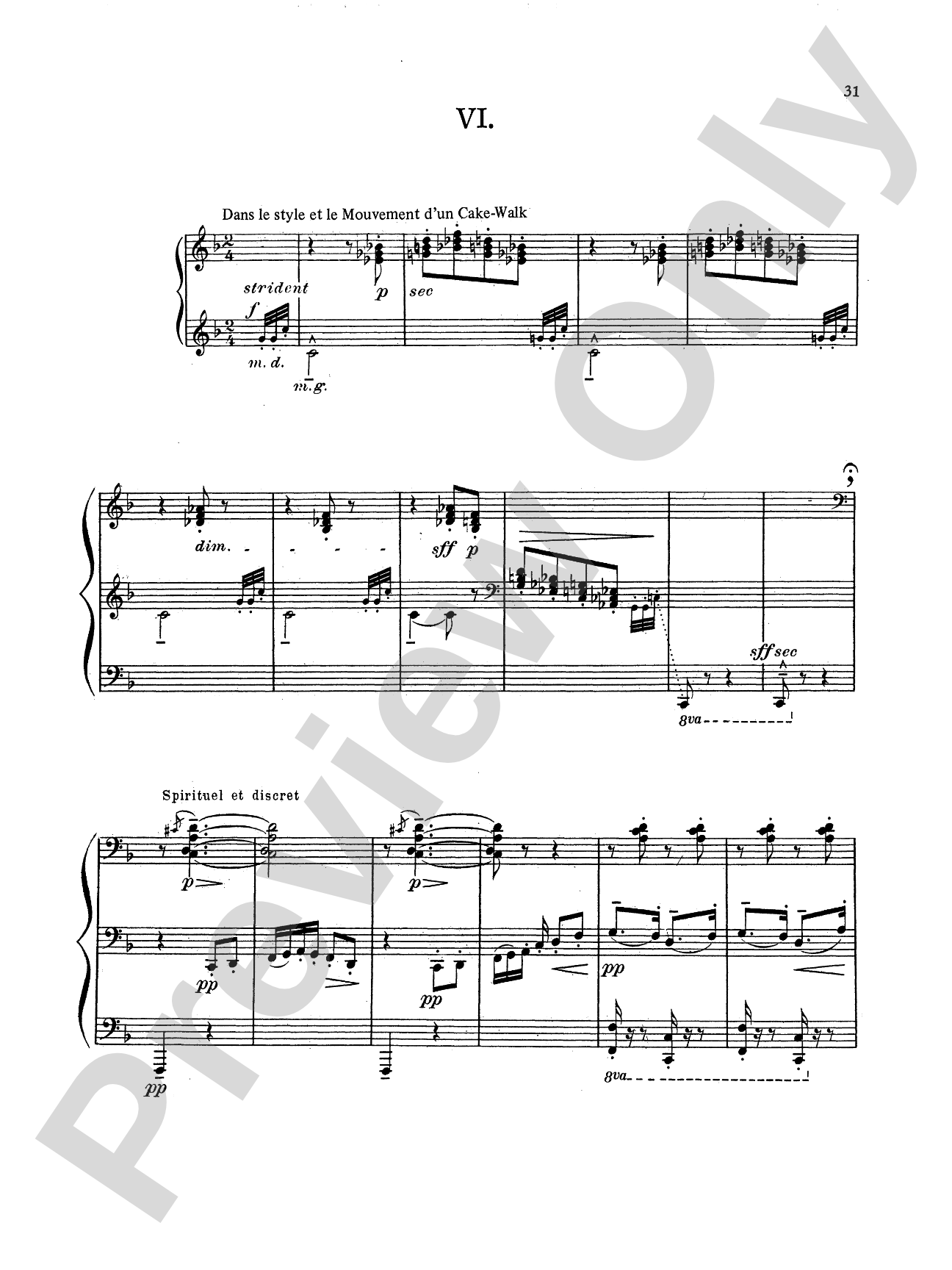 Debussy: Preludes (Volume II)