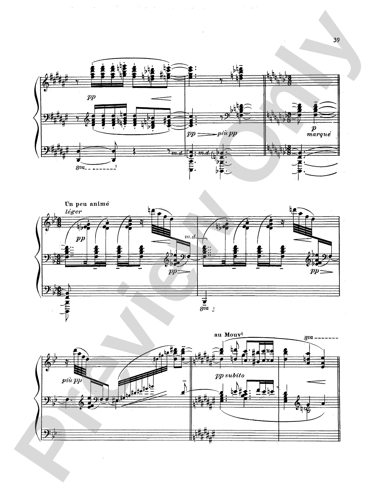 Debussy: Preludes (Volume II)