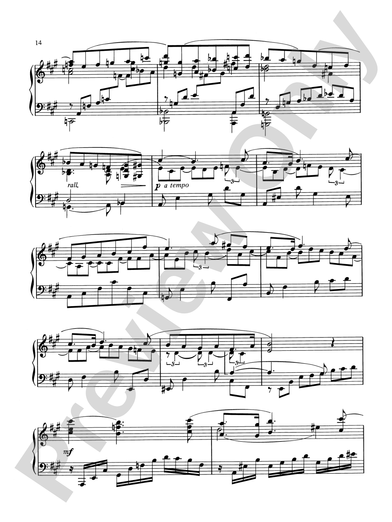 Miaskowsky: Three Sonatas: Piano Book