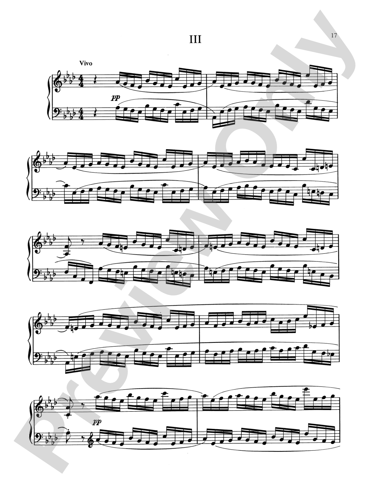 Miaskowsky: Three Sonatas: Piano Book