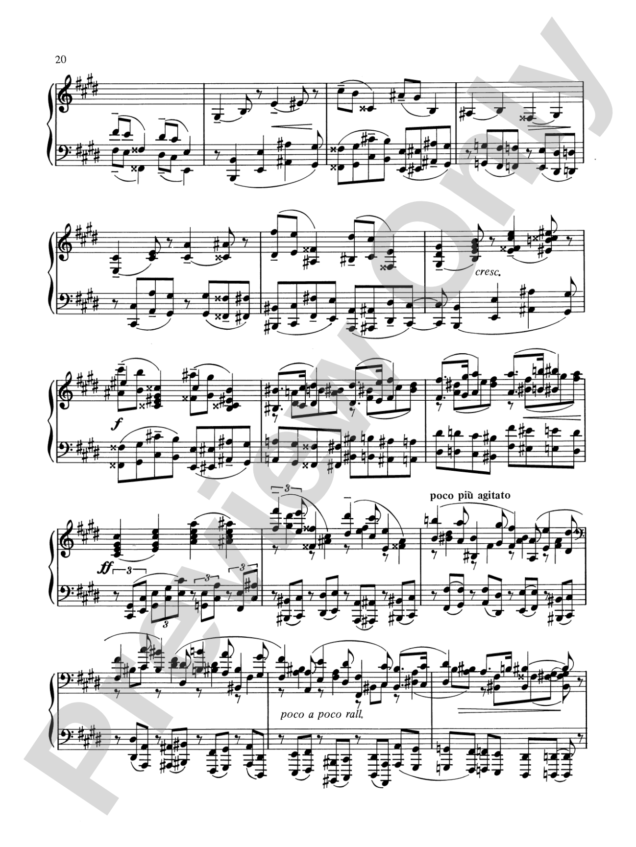 Miaskowsky: Three Sonatas: Piano Book
