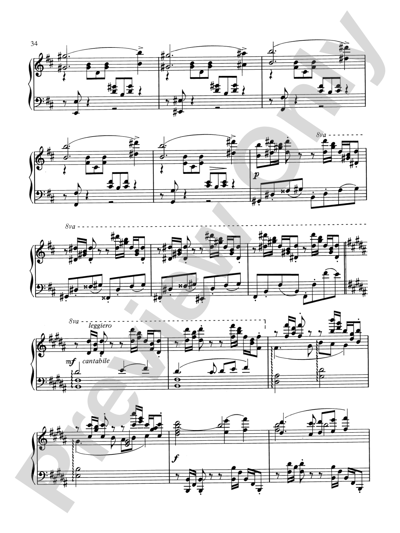 Miaskowsky: Three Sonatas: Piano Book