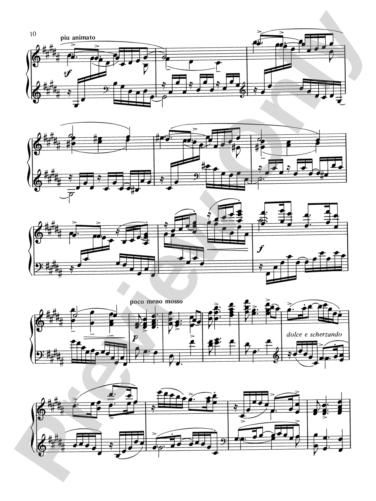 Miaskowsky: Three Sonatas: Piano Book