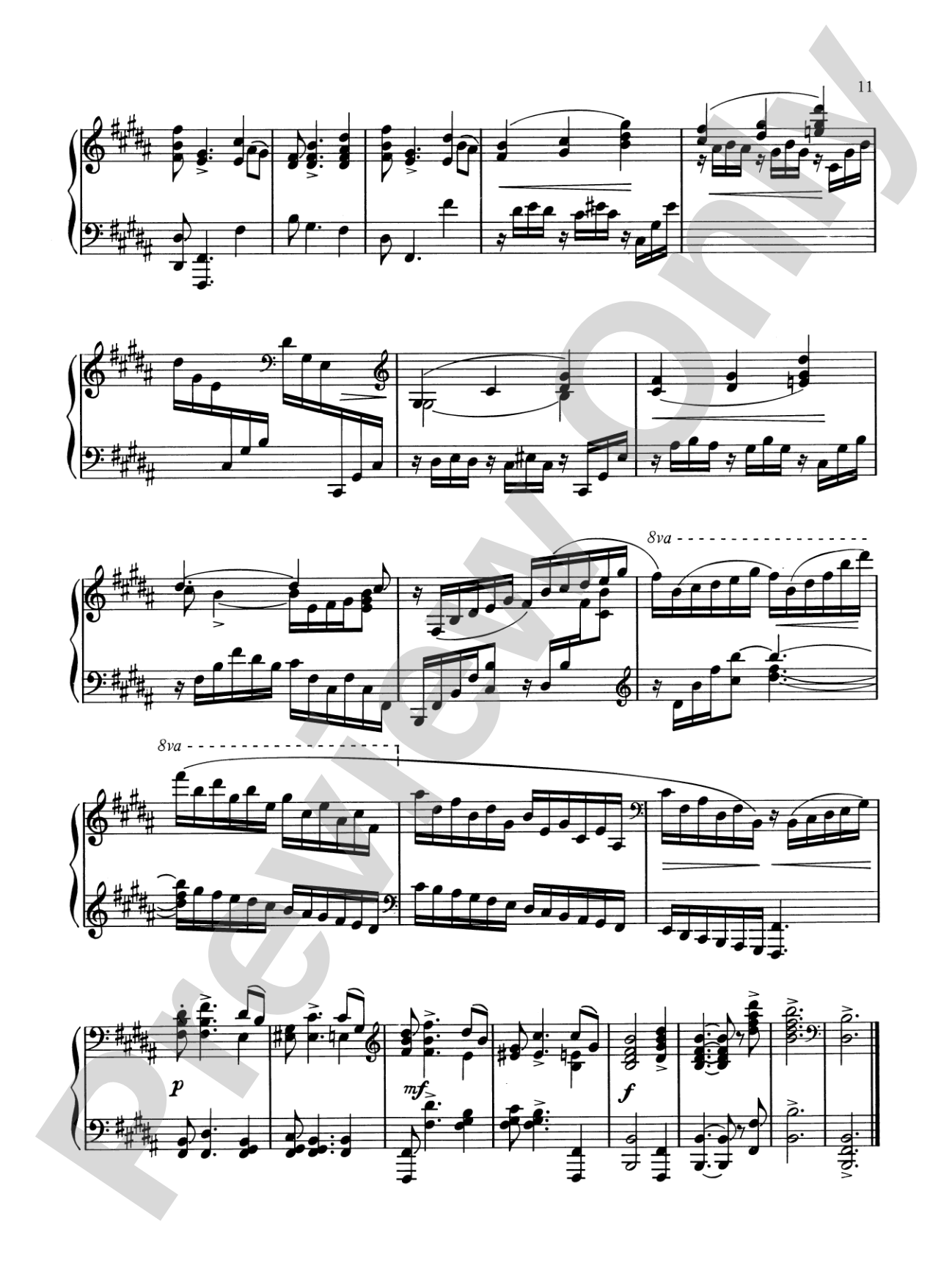Miaskowsky: Three Sonatas: Piano Book