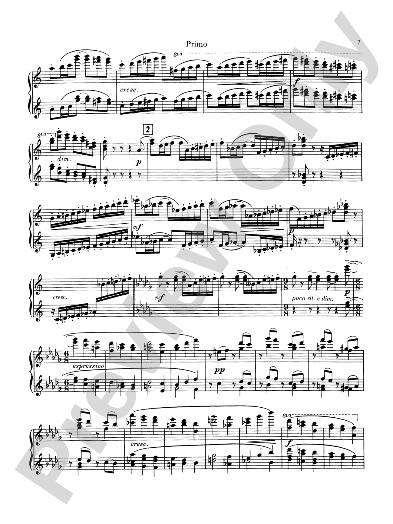 Schmitt: Album of Piano Duets, Volume I: Piano Duet (1 Piano, 4 Hands) Book