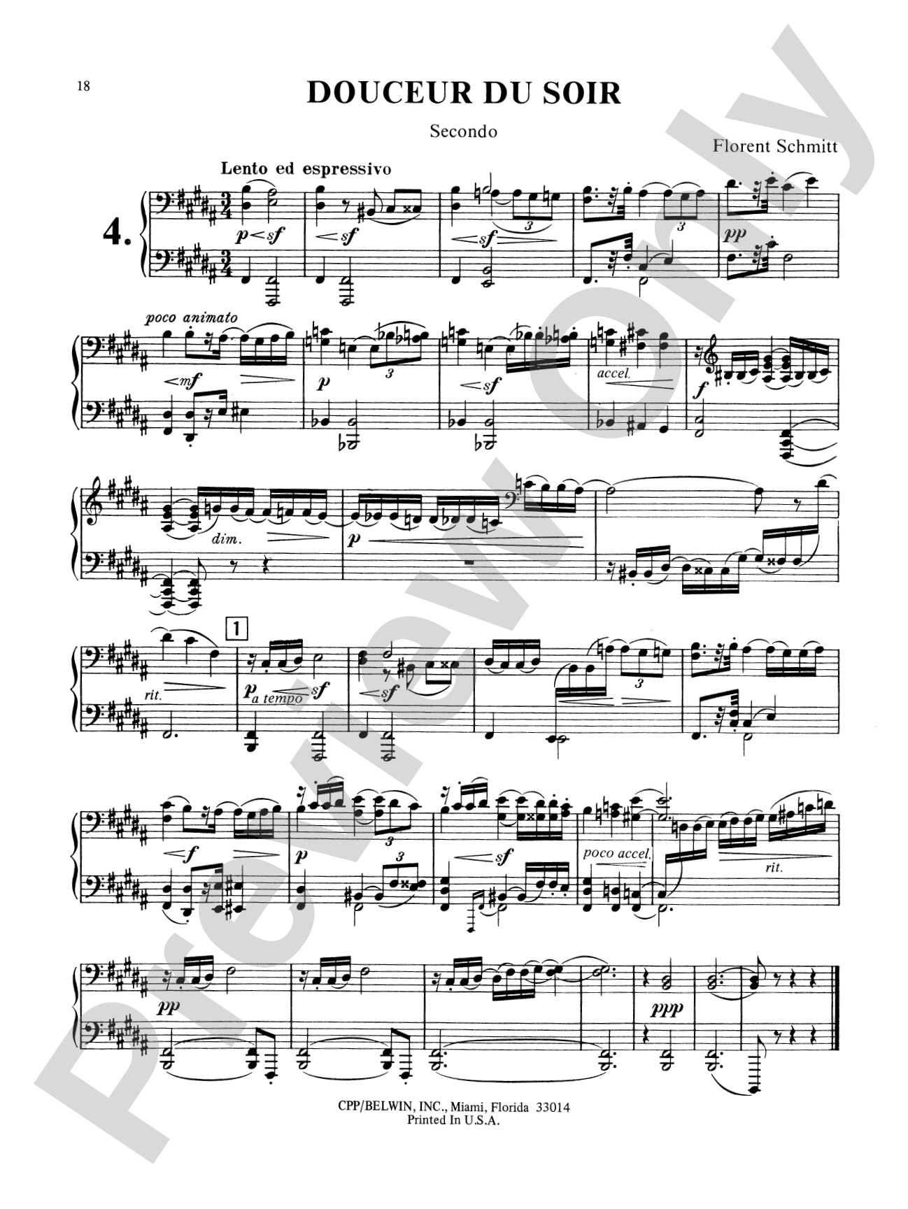 Schmitt: Album of Piano Duets, Volume I