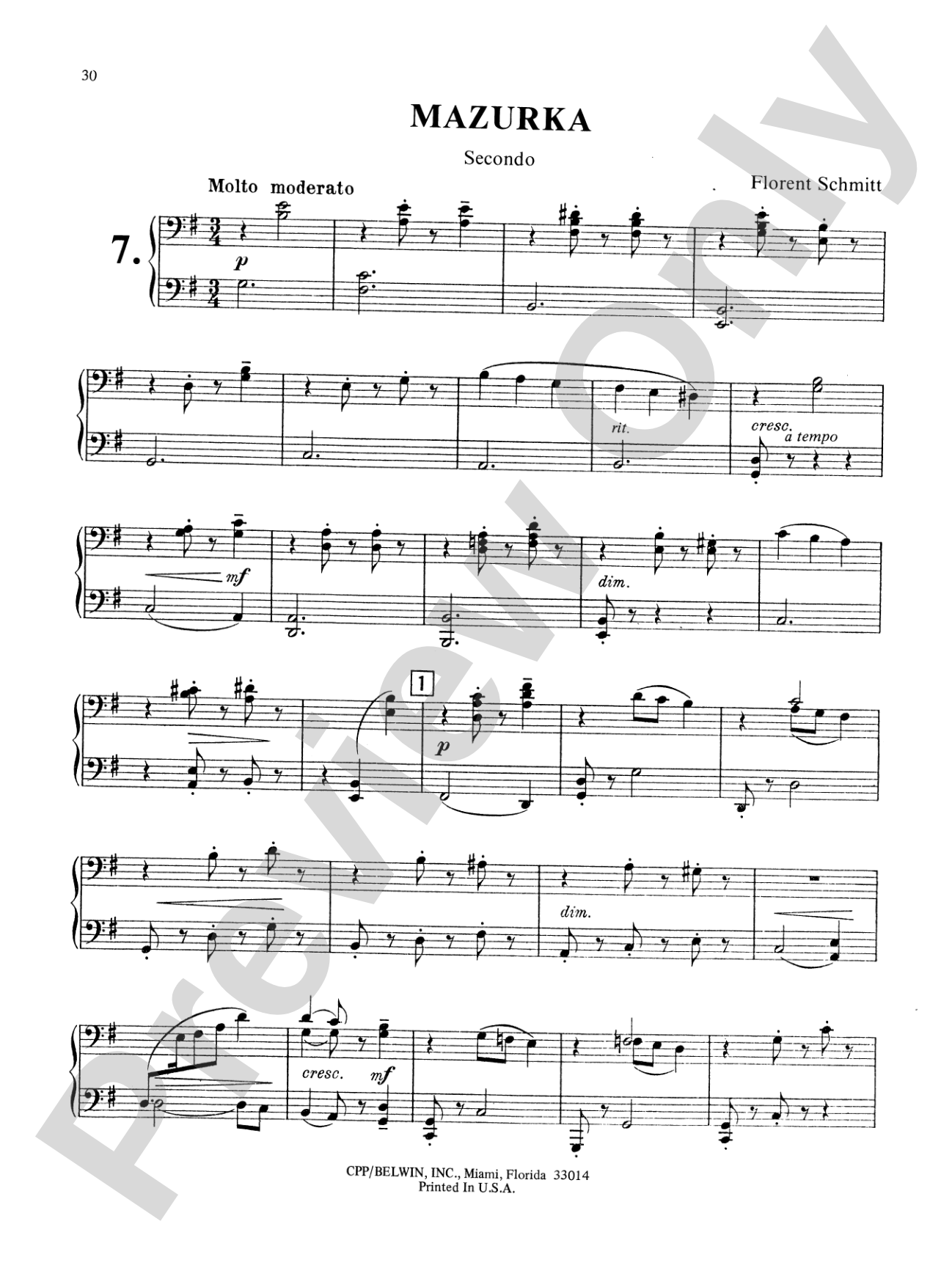 Schmitt: Album of Piano Duets, Volume I