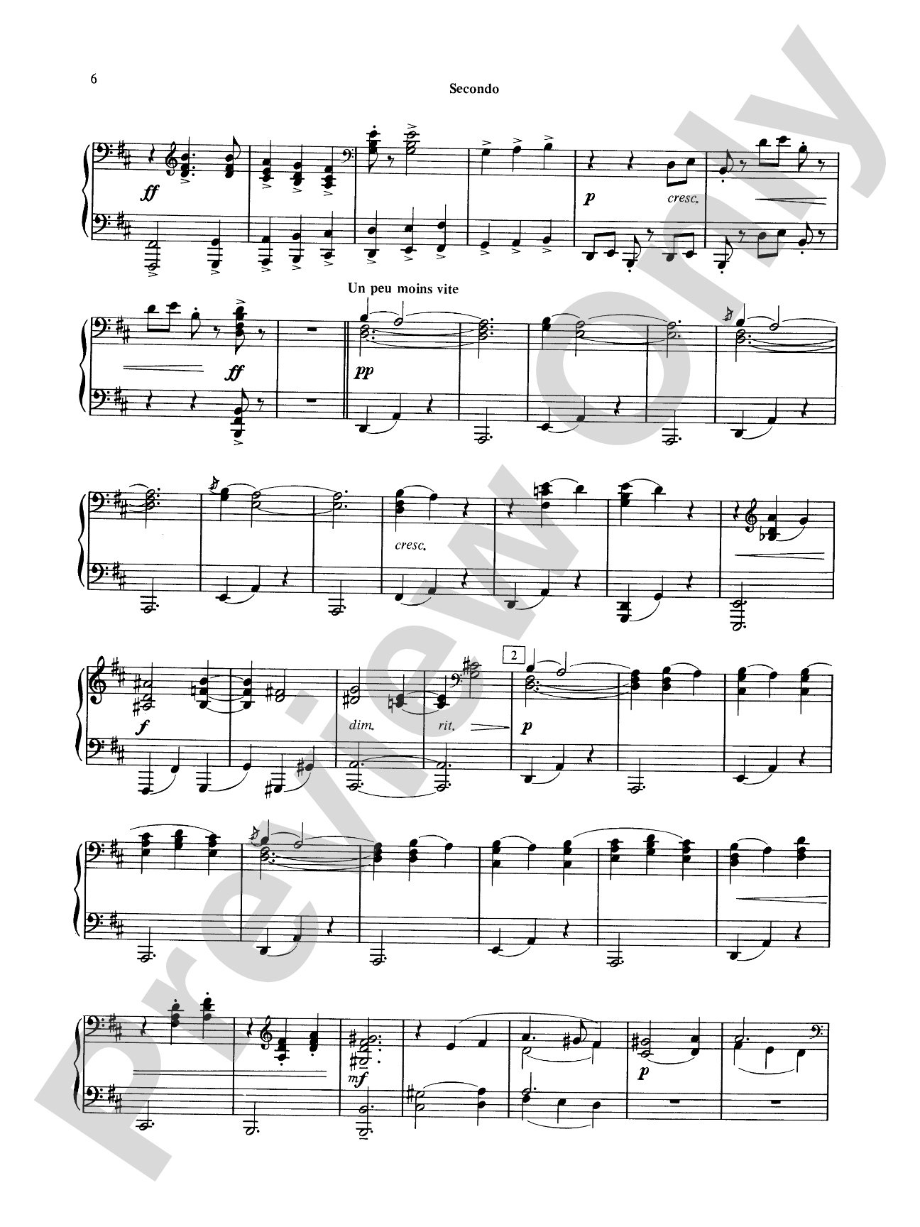 Schmitt: Album of Piano Duets, Volume II: Piano Duet (1 Piano, 4 Hands) Book