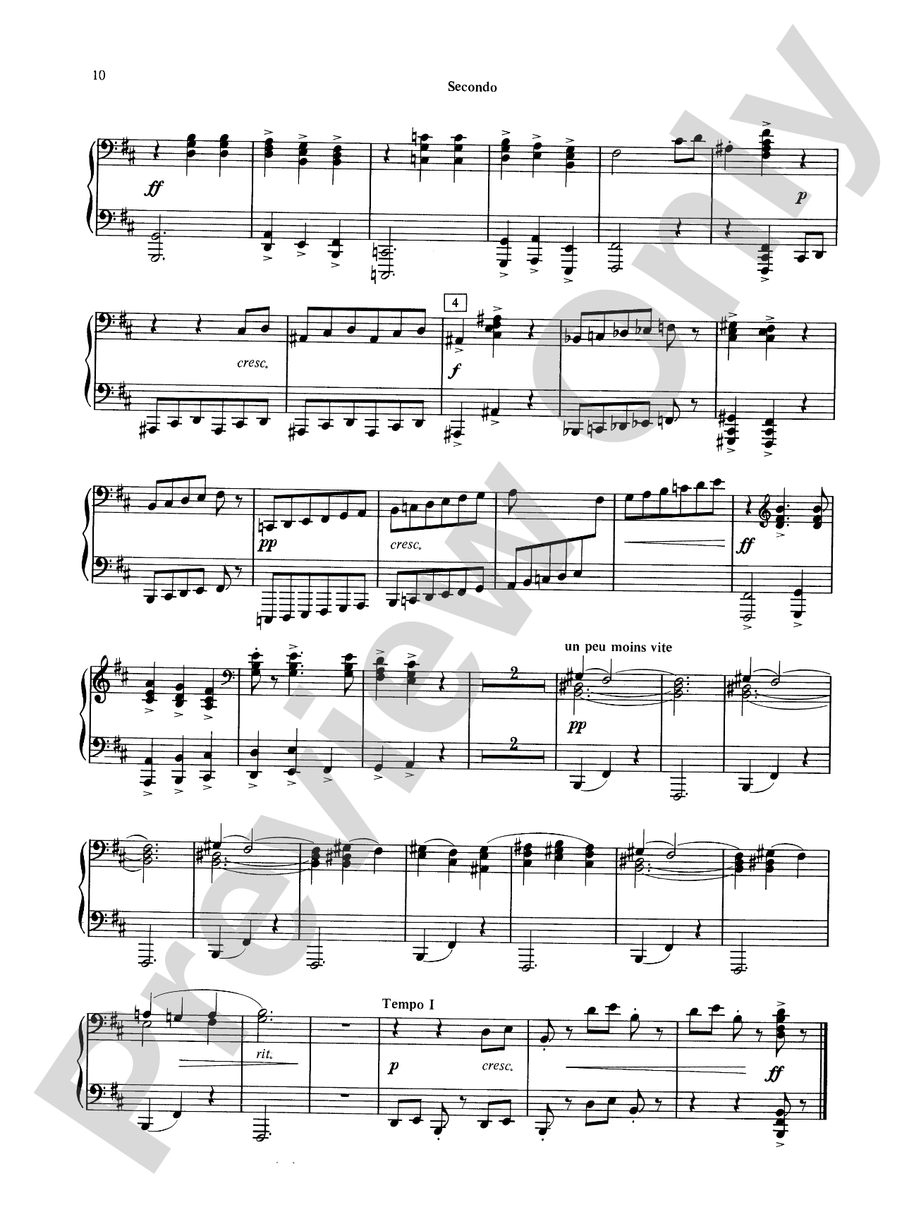 Schmitt: Album of Piano Duets, Volume II: Piano Duet (1 Piano, 4 Hands) Book