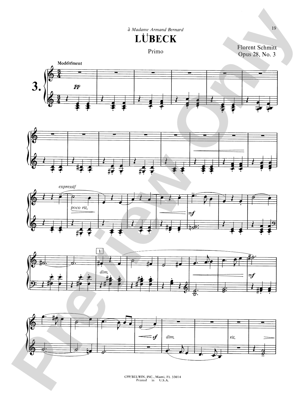 Schmitt: Album of Piano Duets, Volume II