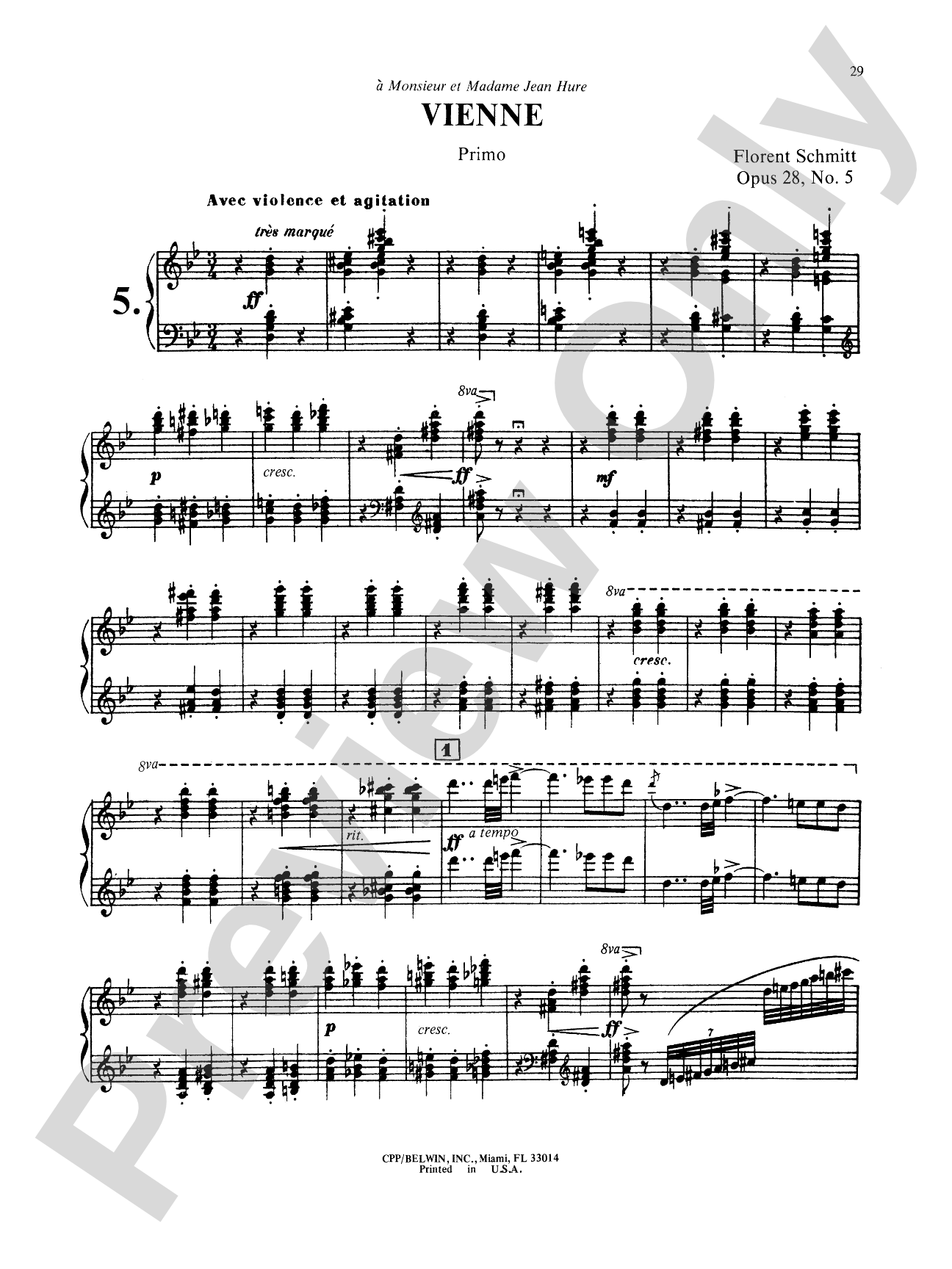 Schmitt: Album of Piano Duets, Volume II