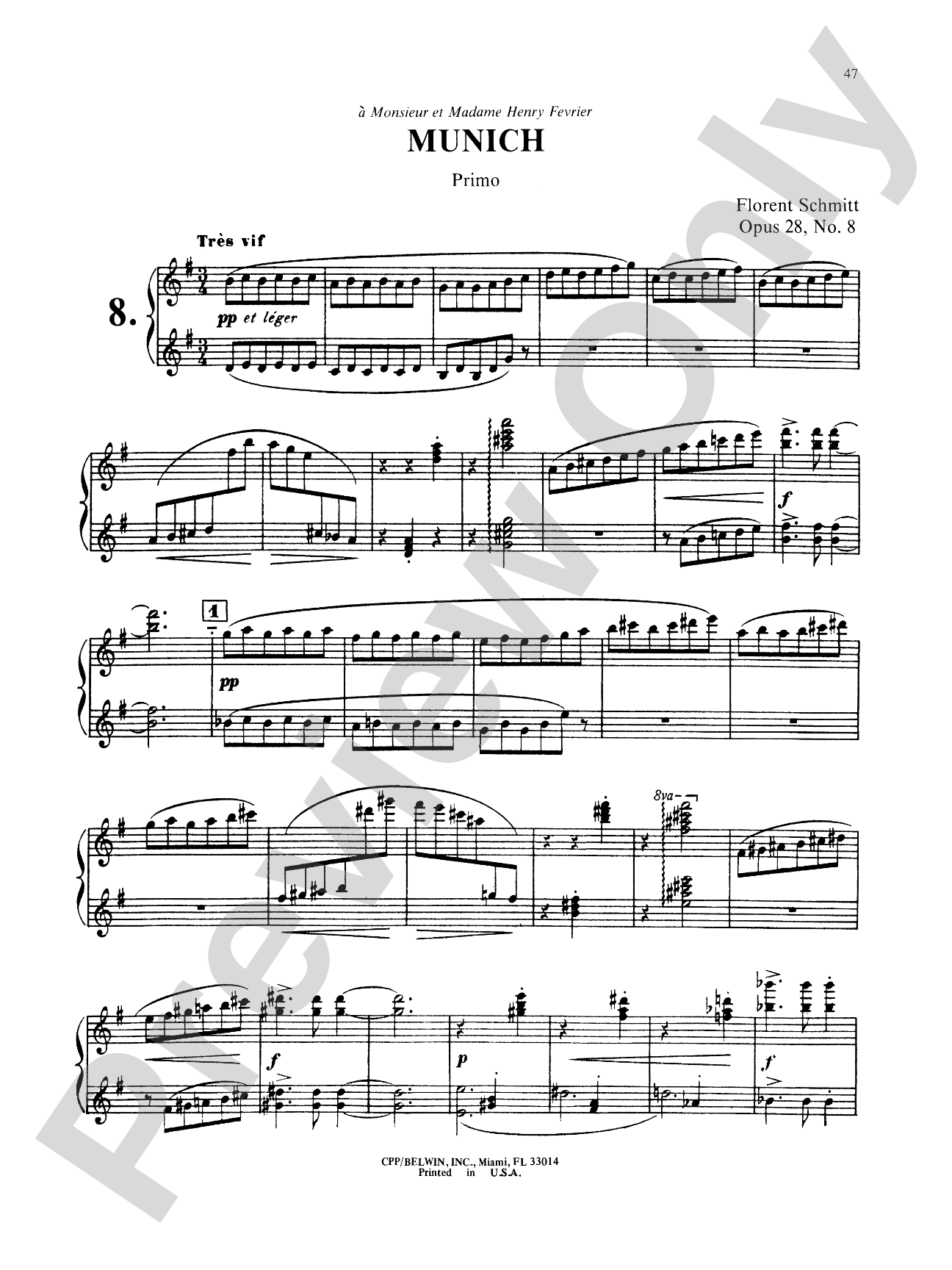 Schmitt: Album of Piano Duets, Volume II