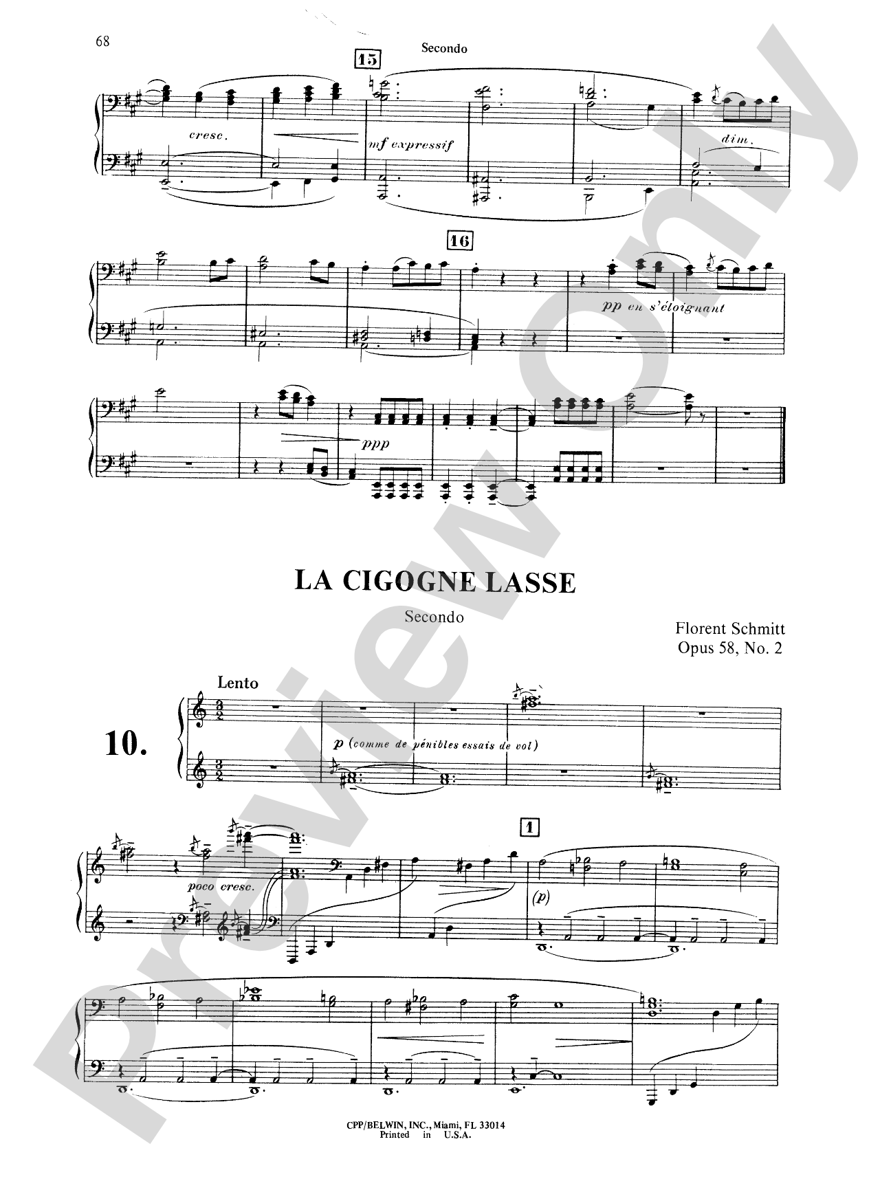 Schmitt: Album of Piano Duets, Volume II