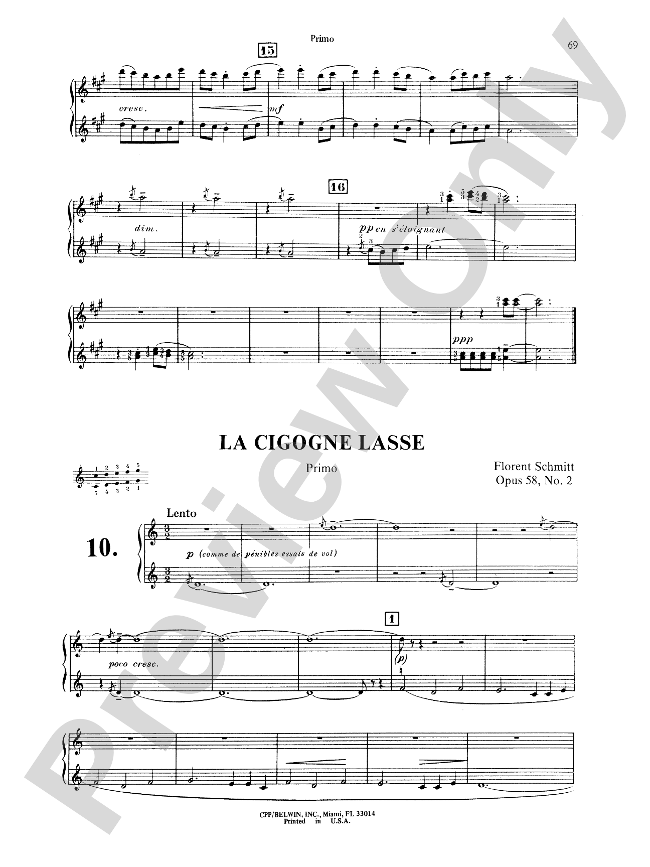 Schmitt: Album of Piano Duets, Volume II