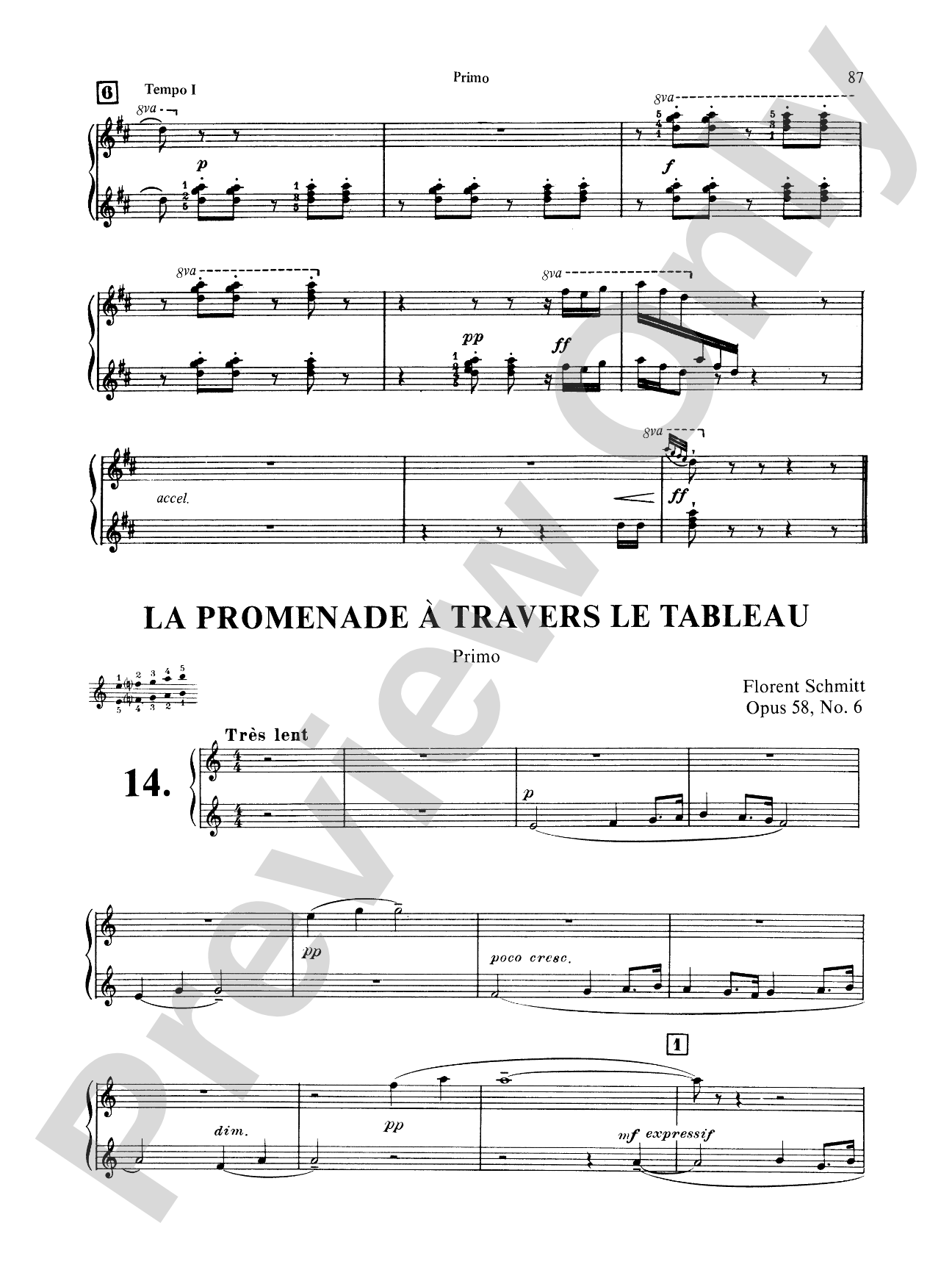 Schmitt: Album of Piano Duets, Volume II