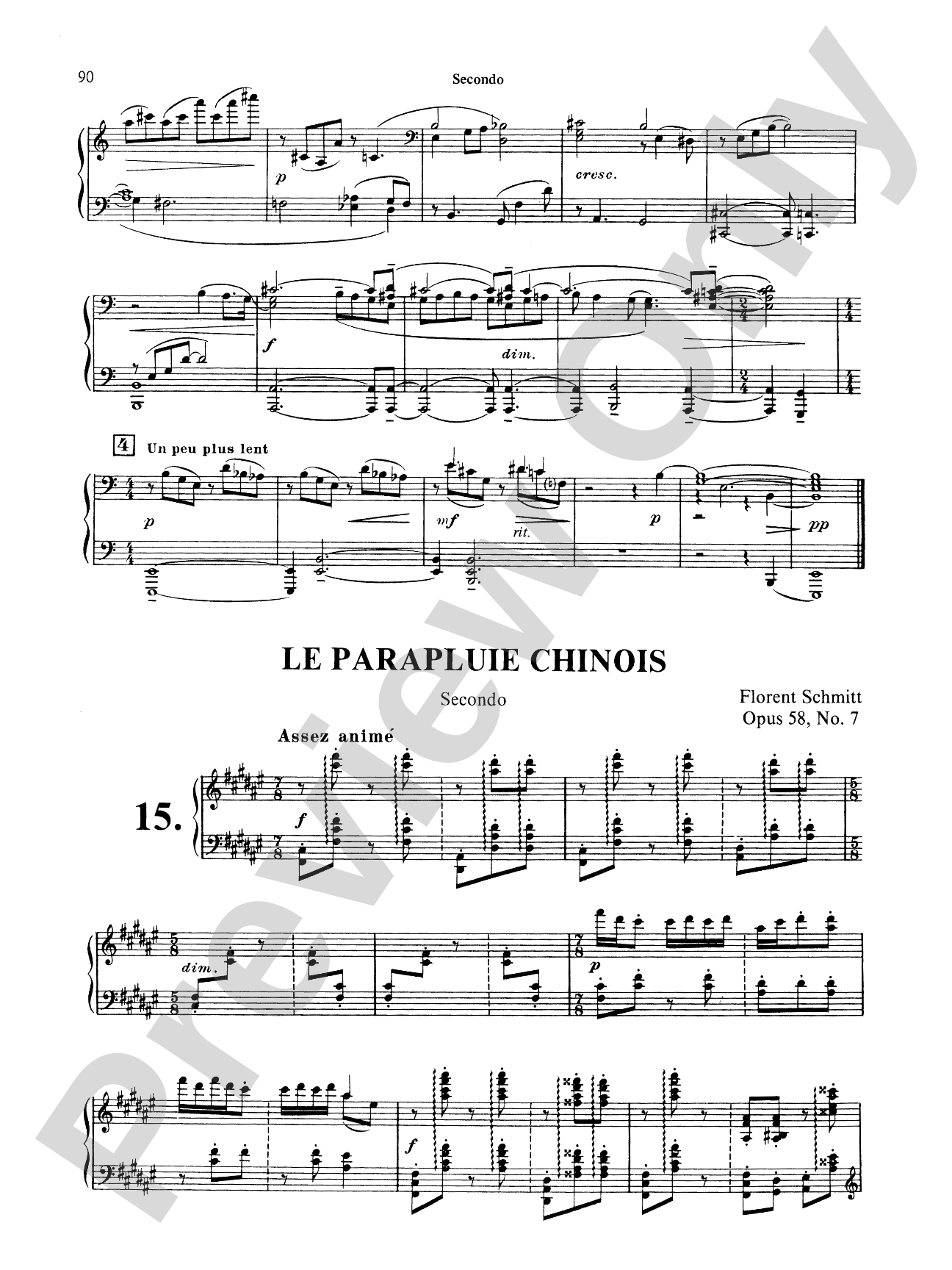Schmitt: Album of Piano Duets, Volume II