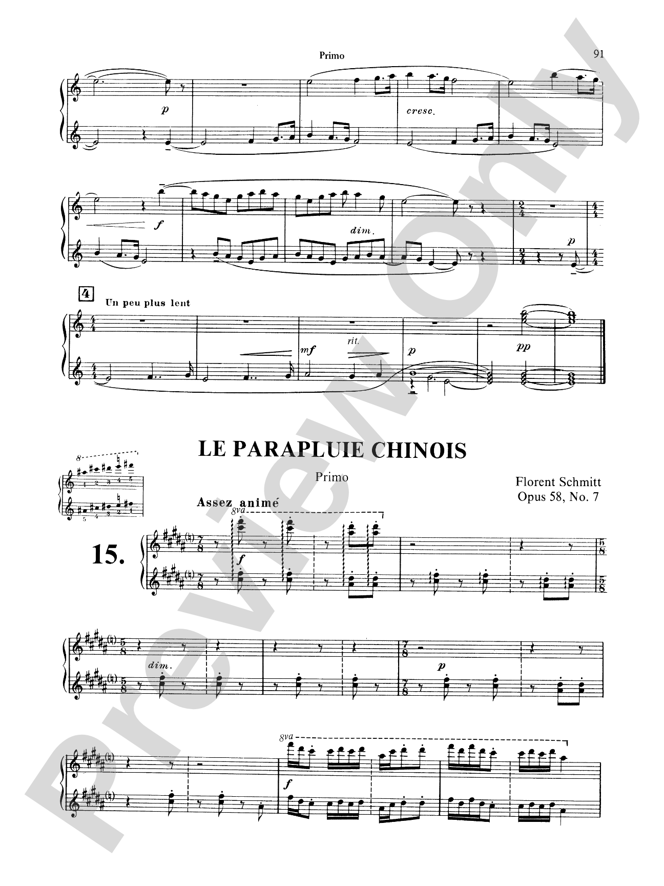 Schmitt: Album of Piano Duets, Volume II