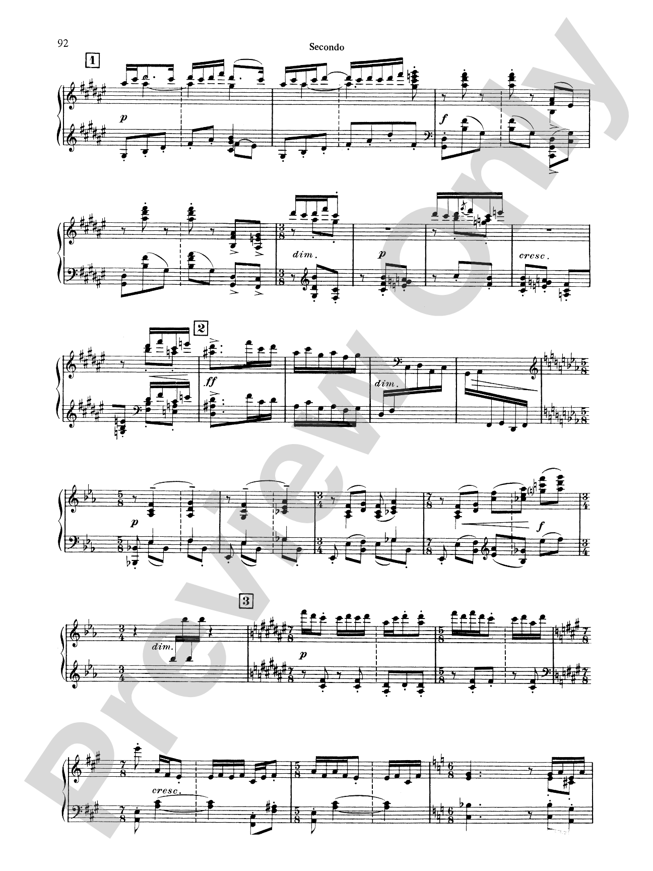Schmitt: Album of Piano Duets, Volume II