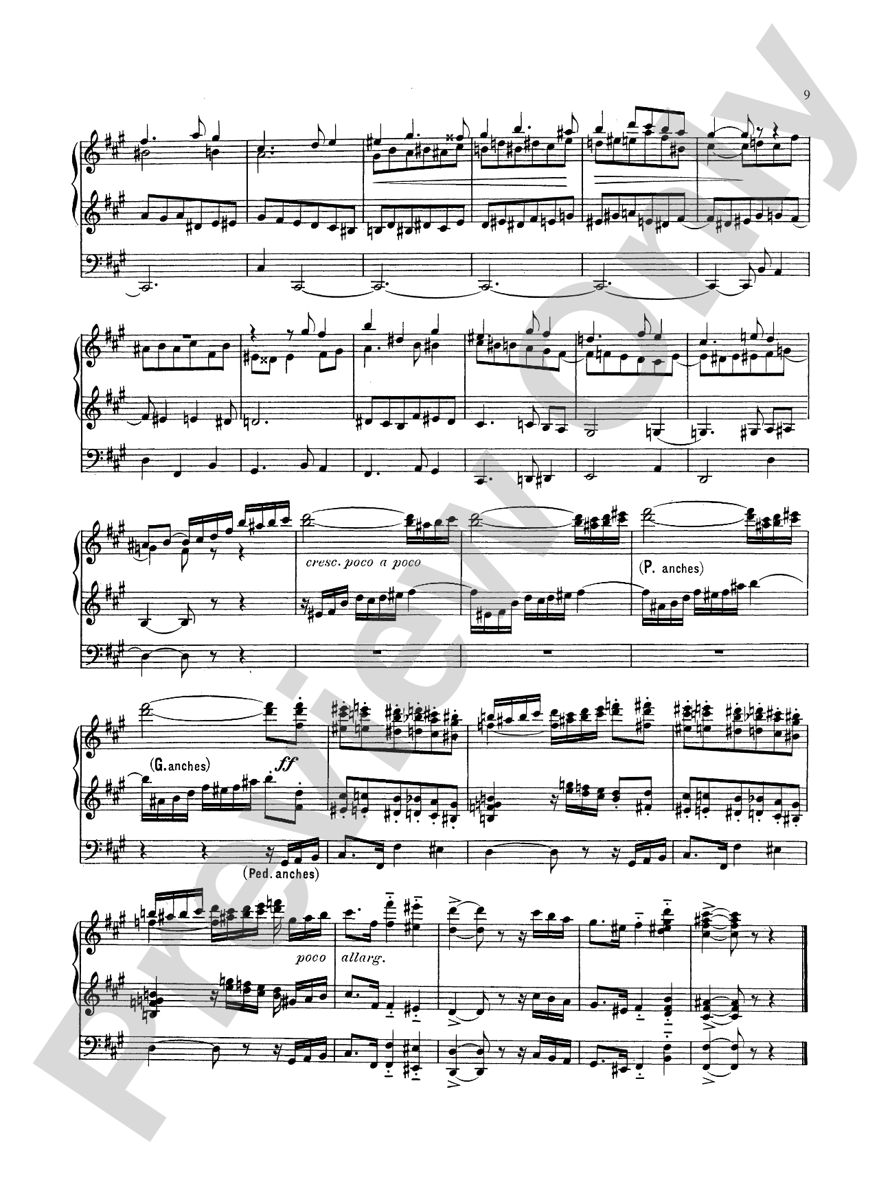 Vierne: Symphony No. 3, Op. 28: Organ Sheet
