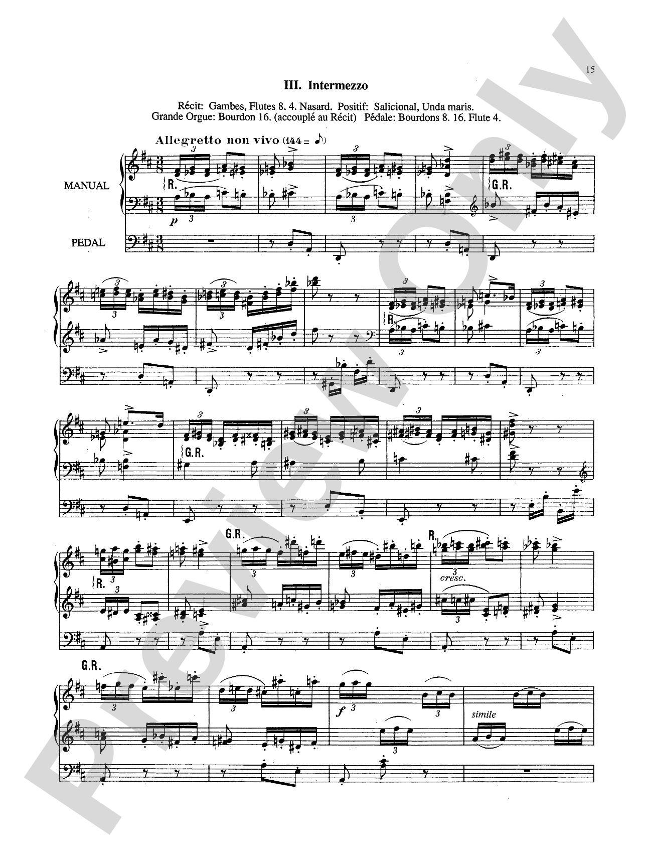 Vierne: Symphony No. 3, Op. 28