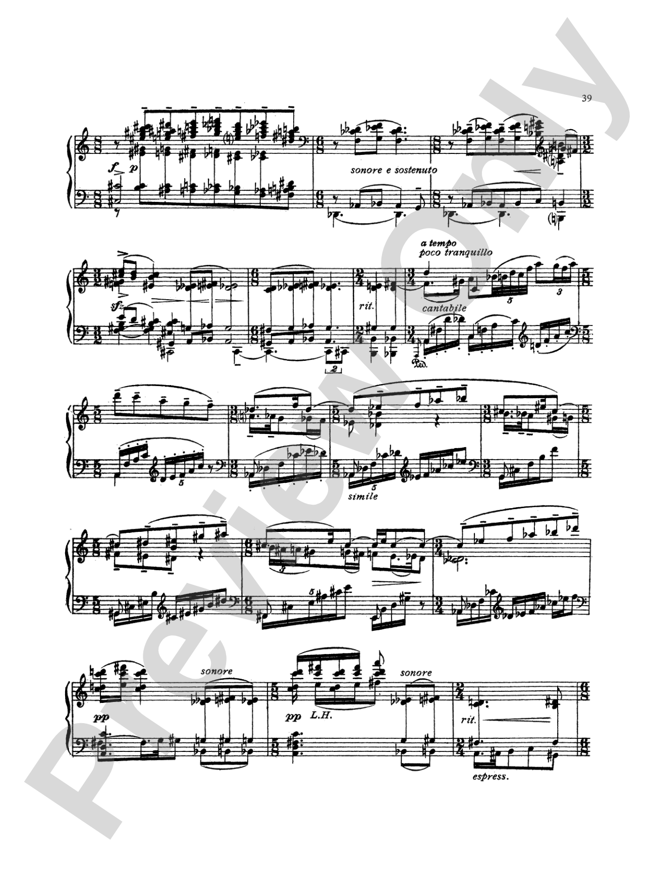 Scott: Selected Piano Works