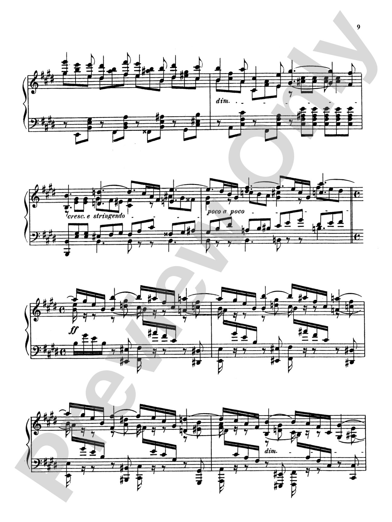 Moszkowski: Six Pieces, Op. 31: Piano Book