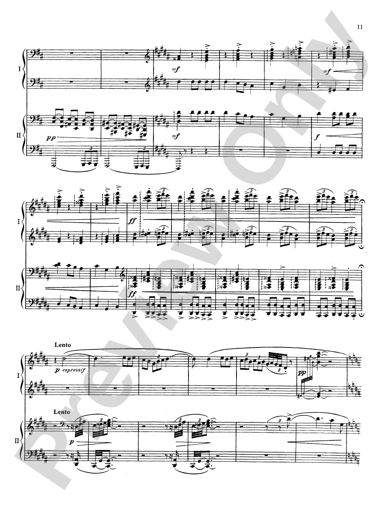 Ravel: Rhapsodie Espagnole: Piano Duet (1 Piano, 4 Hands)