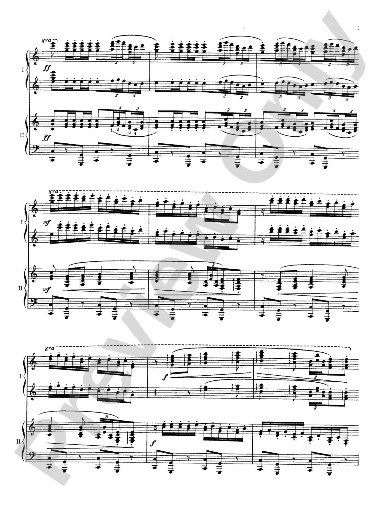 Ravel: Rhapsodie Espagnole: Piano Duet (1 Piano, 4 Hands)