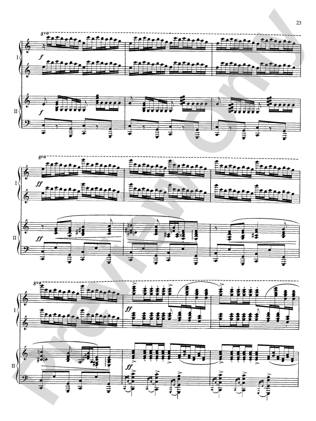 Ravel: Rhapsodie Espagnole: Piano Duet (1 Piano, 4 Hands)