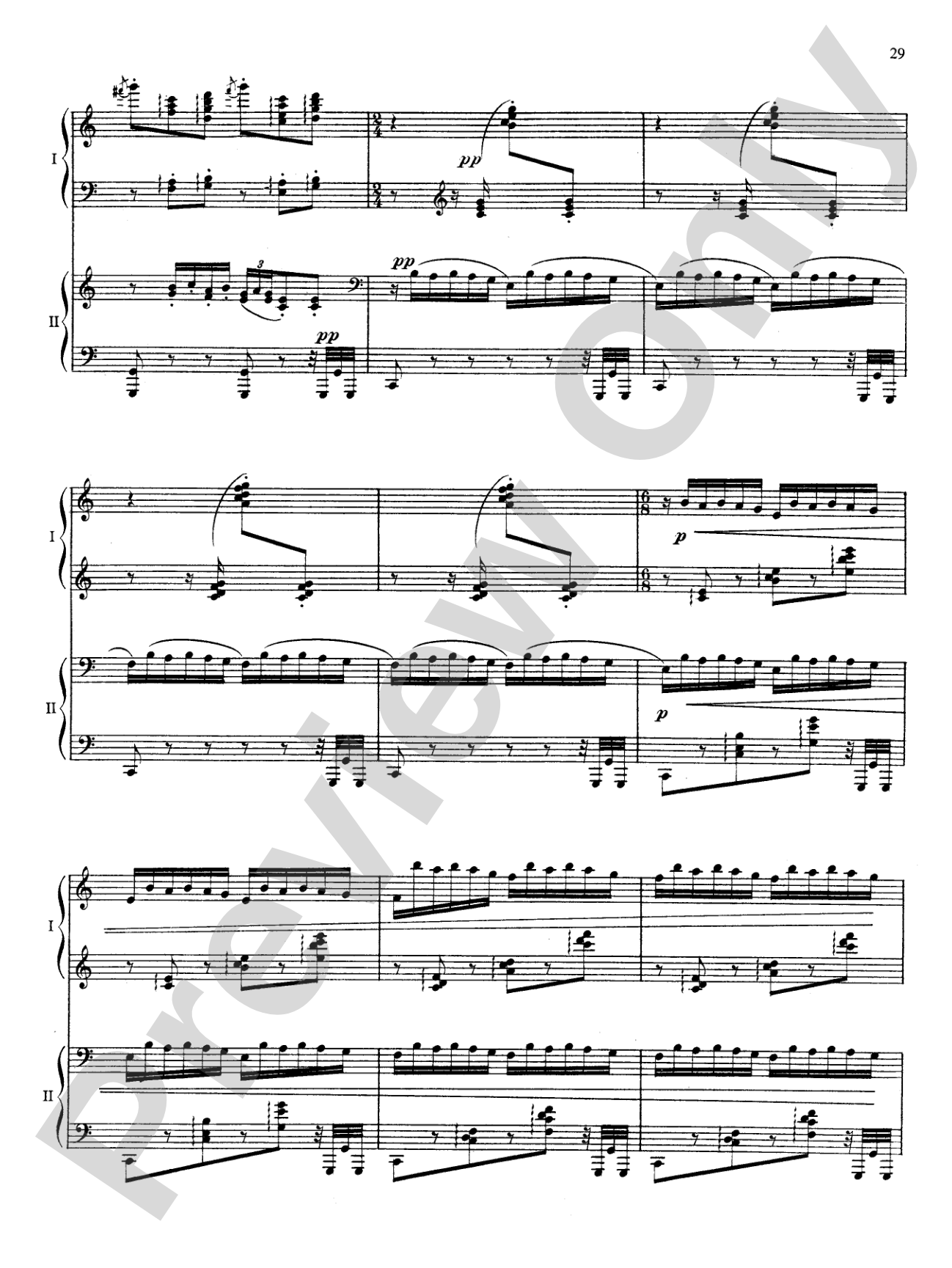Ravel: Rhapsodie Espagnole: Piano Duet (1 Piano, 4 Hands)