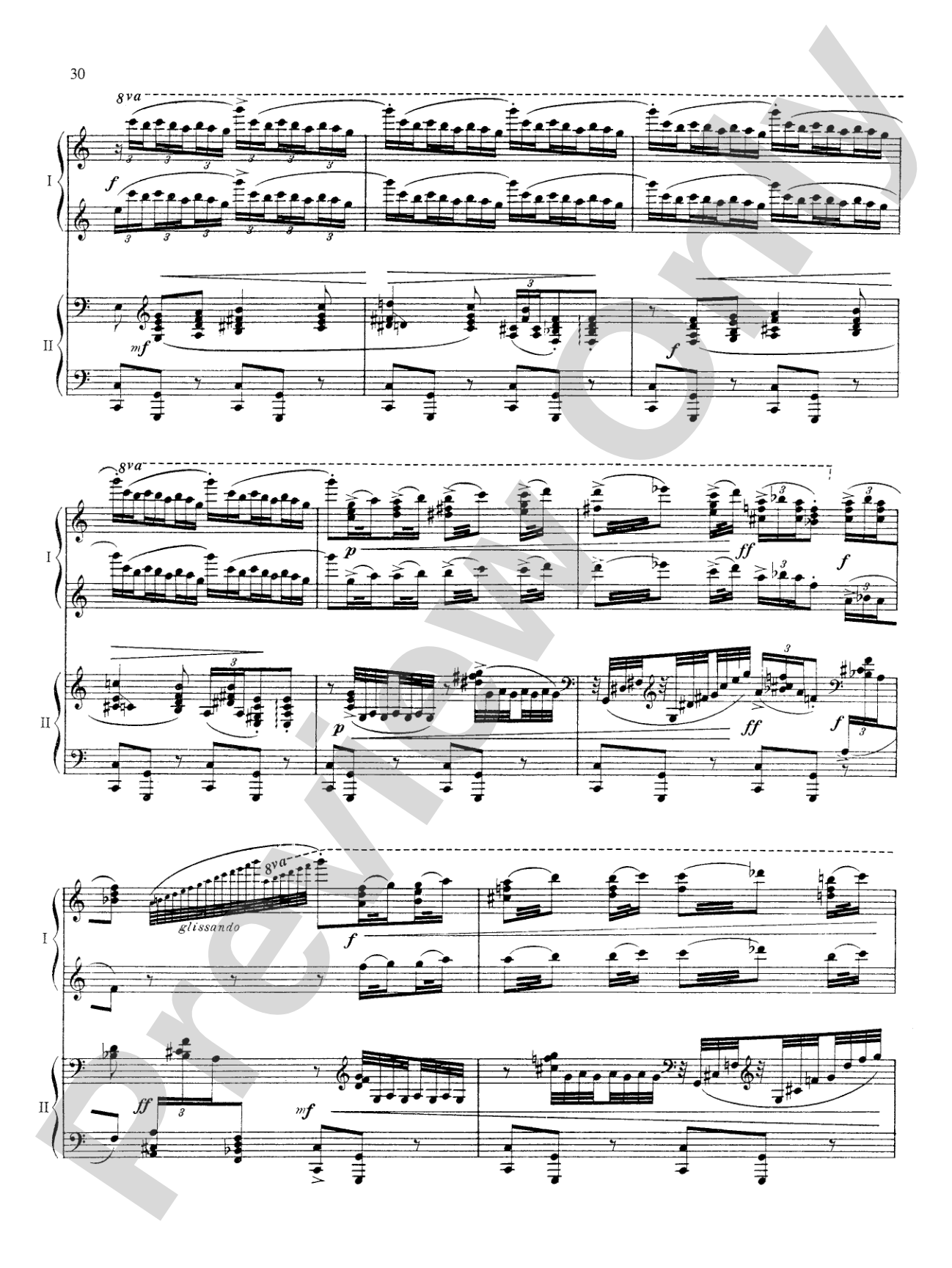 Ravel: Rhapsodie Espagnole: Piano Duet (1 Piano, 4 Hands)
