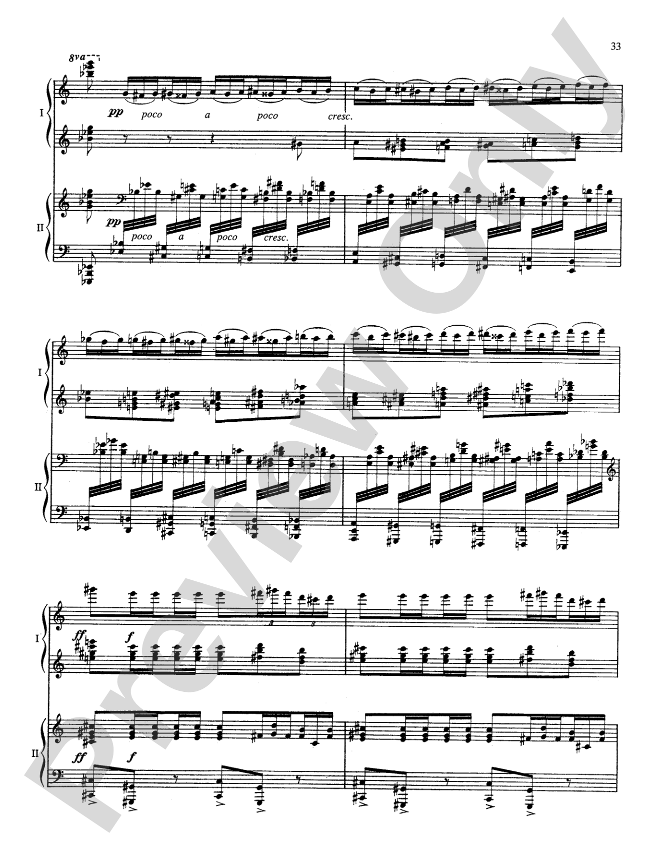 Ravel: Rhapsodie Espagnole: Piano Duet (1 Piano, 4 Hands)