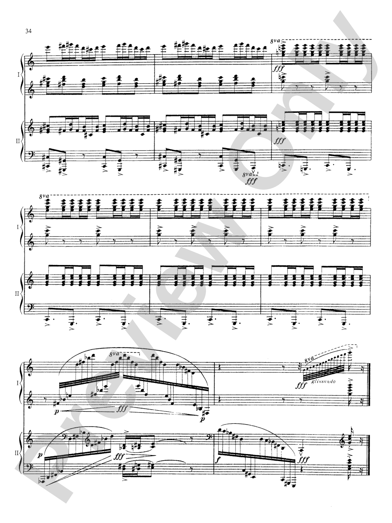 Ravel: Rhapsodie Espagnole: Piano Duet (1 Piano, 4 Hands)