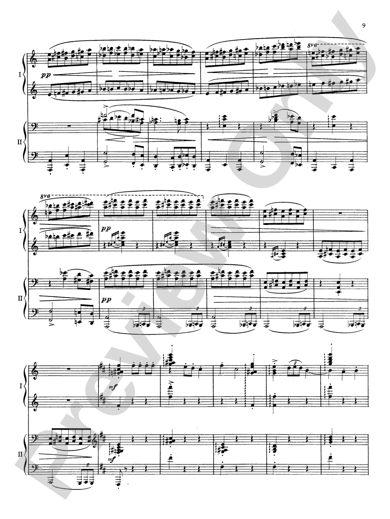 Ravel: Rhapsodie Espagnole: Piano Duet (1 Piano, 4 Hands)