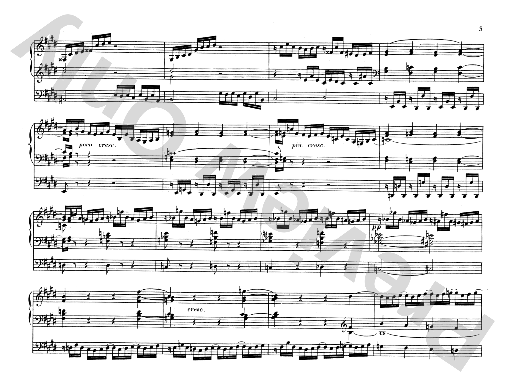 Saint-Saëns: Six Preludes and Fugues, Op. 99 and Op. 109: Organ Comb Bound Book