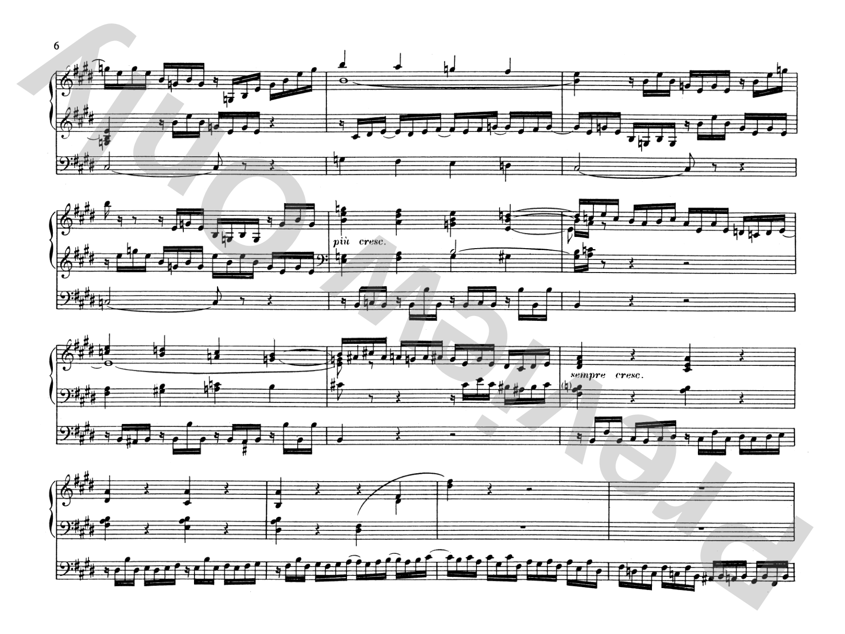 Saint-Saëns: Six Preludes and Fugues, Op. 99 and Op. 109: Organ Comb Bound Book