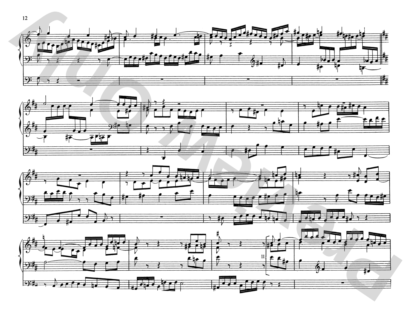 Saint-Saëns: Six Preludes and Fugues, Op. 99 and Op. 109: Organ Comb Bound Book