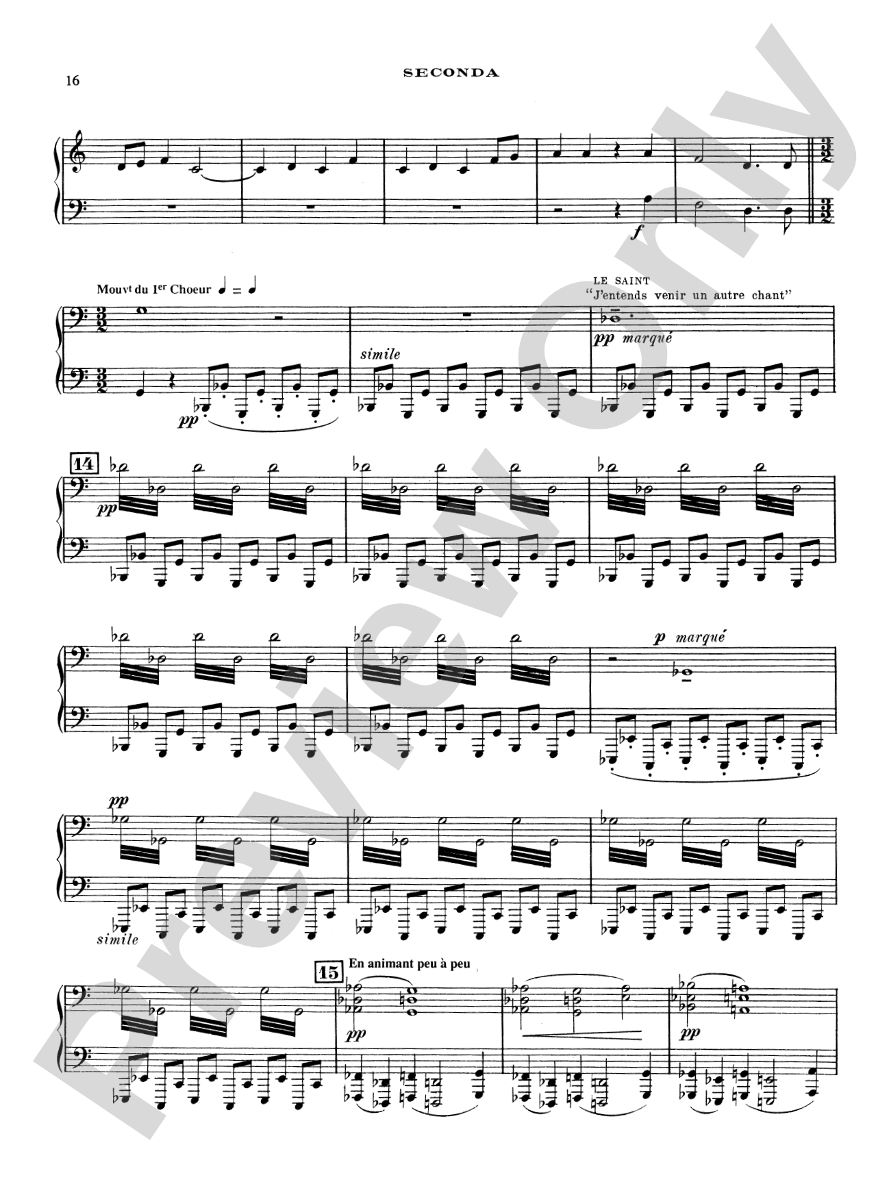 Debussy: Le Martyre de Saint Sébastien (Transcr. Roques): Piano Duet (1 Piano, 4 Hands)