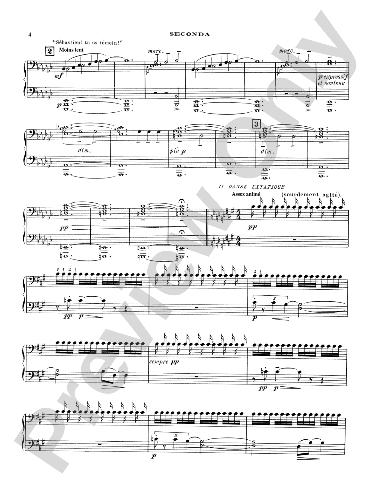 Debussy: Le Martyre de Saint Sébastien (Transcr. Roques)