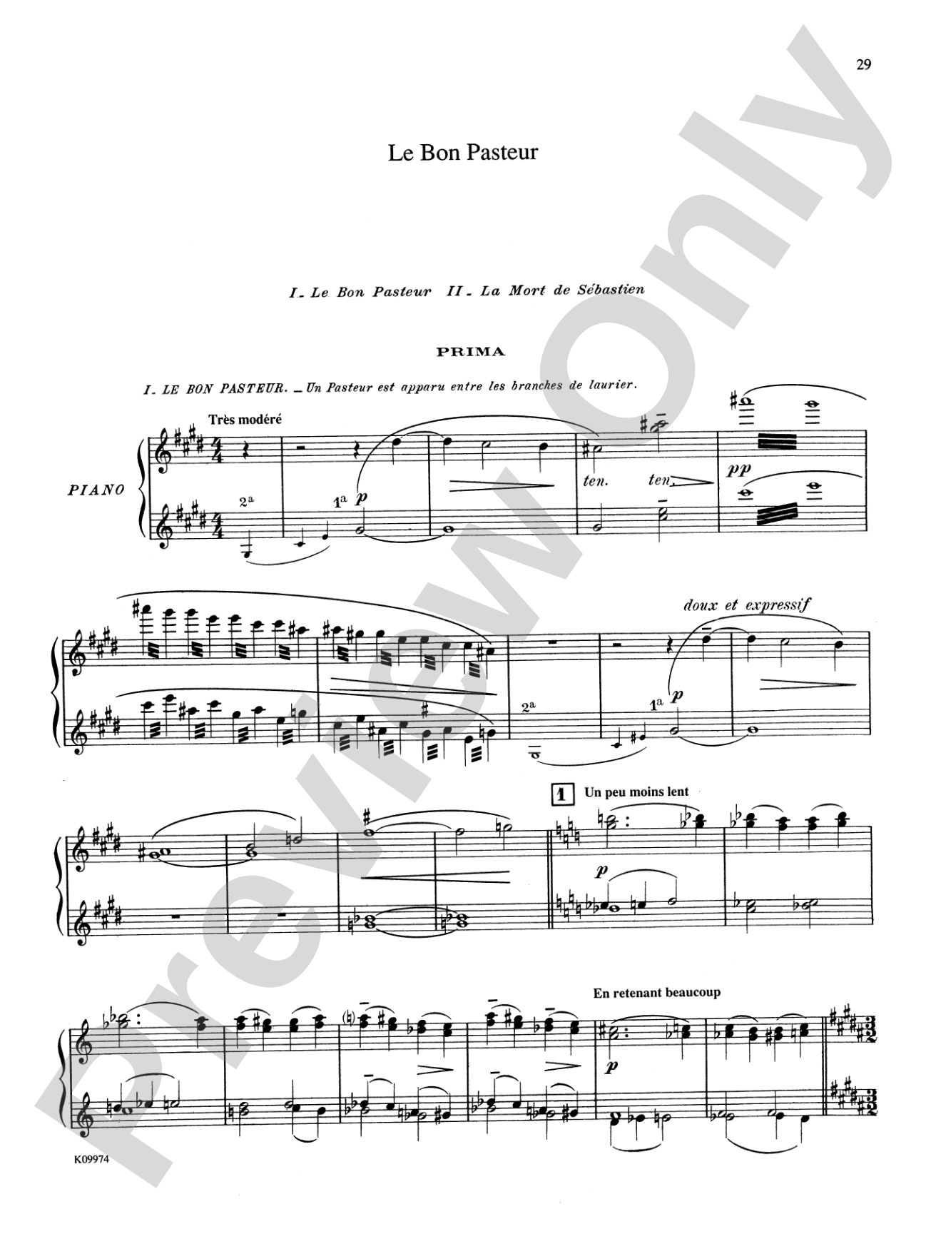 Debussy: Le Martyre de Saint Sébastien (Transcr. Roques)