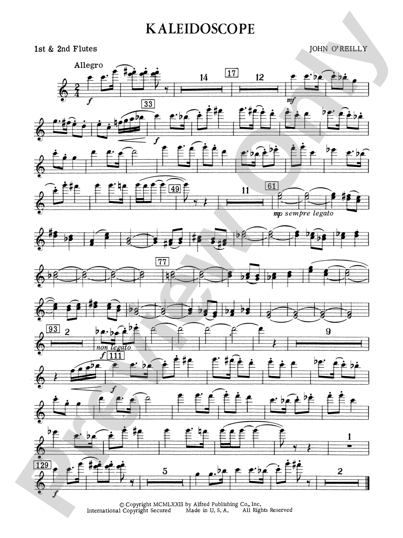 Kaleidoscope: Flute